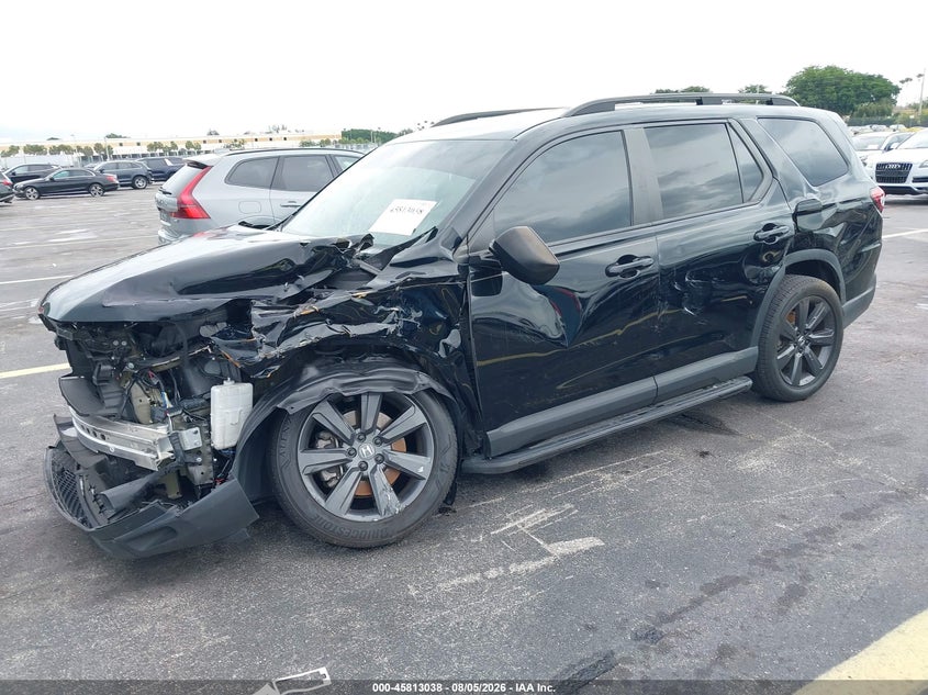 Vin: 5fnyg2h34pb009577, lot: 46311884, honda pilot 2wd sport 20232