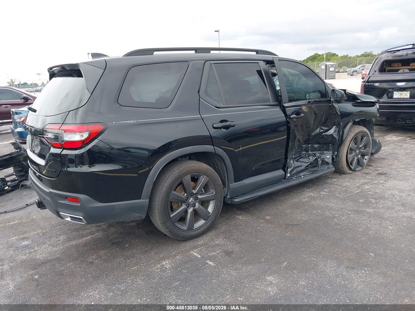 Vin: 5fnyg2h34pb009577, lot: 46311884, honda pilot 2wd sport 20234