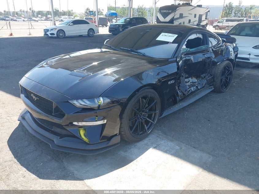 Vin: 1fa6p8cf6n5145175, lot: 46311905, ford mustang gt premium fastback 20222