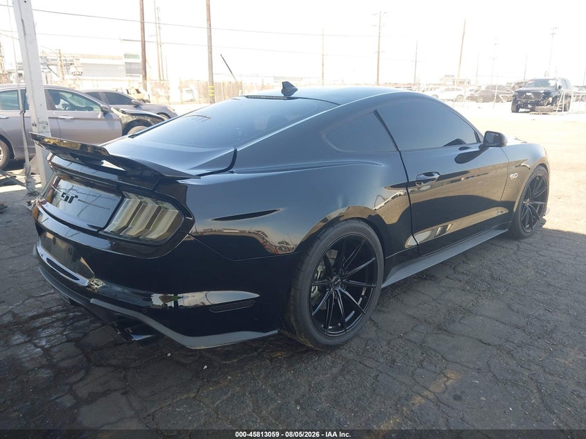 Vin: 1fa6p8cf6n5145175, lot: 46311905, ford mustang gt premium fastback 20224