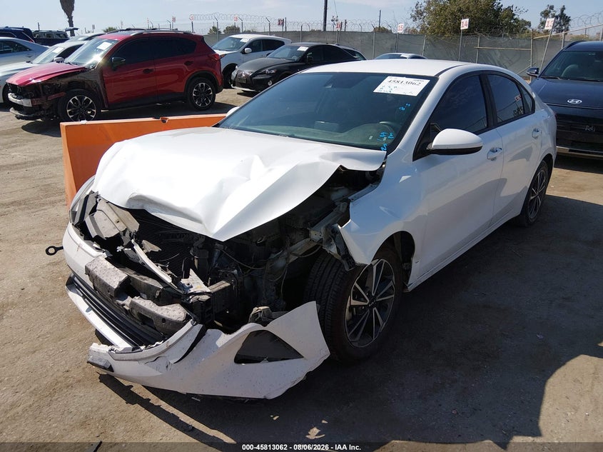 Vin: 3kpf24ad5pe554696, lot: 46311908, kia forte lxs 20232