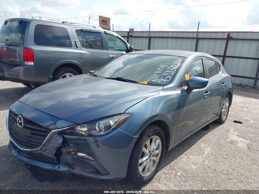 Vin: 3mzbm1k78gm264441, lot: 46311922, mazda mazda3 i sport 20162