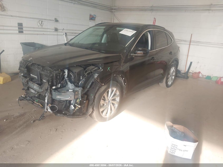 Vin: 1fmcu9j90nub57591, lot: 46311940, ford escape titanium 20222