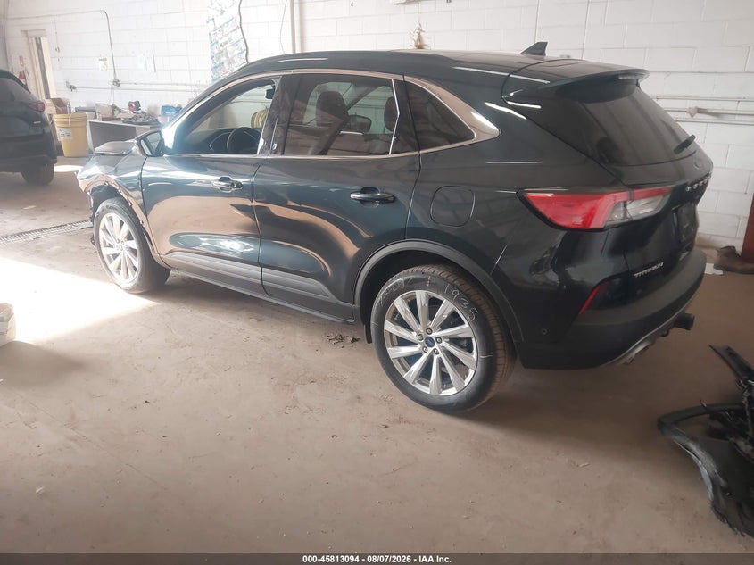 Vin: 1fmcu9j90nub57591, lot: 46311940, ford escape titanium 20223