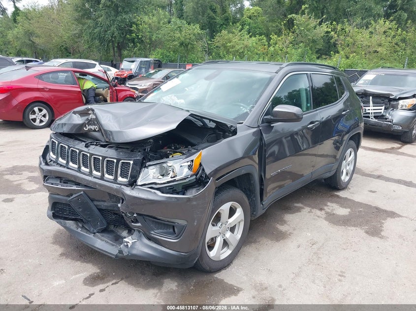 Vin: 3c4njdbb2kt767721, lot: 46311953, jeep compass latitude 4x4 20192