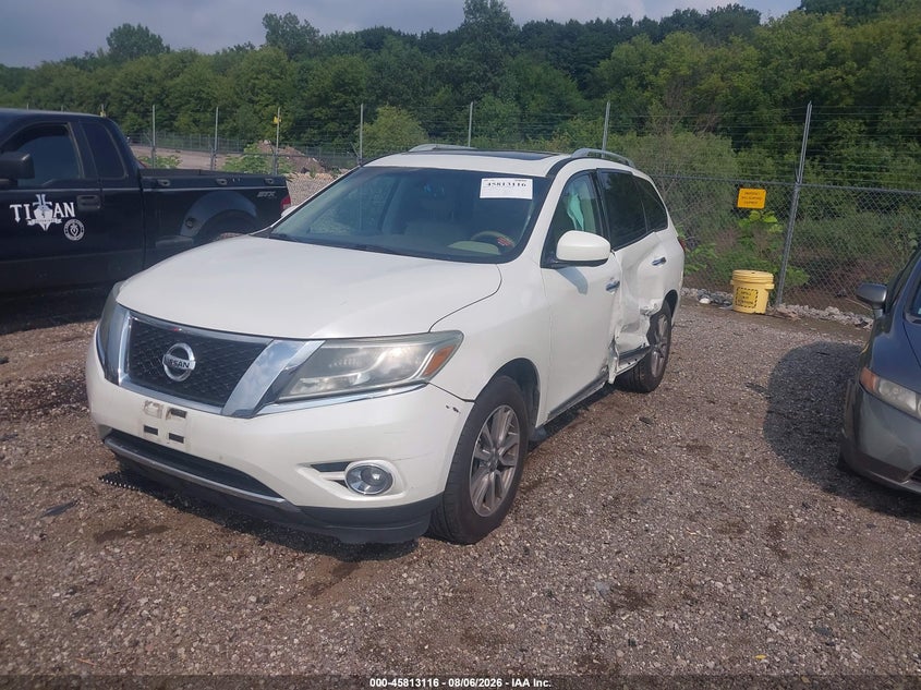 Vin: 5n1ar2mmxfc679457, lot: 46311962, nissan pathfinder platinum/s/sl/sv 20152