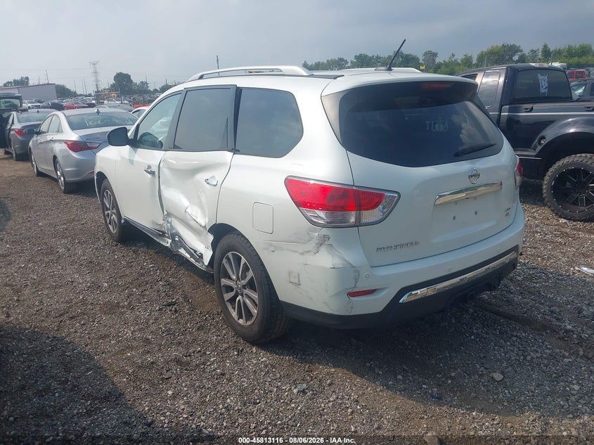 Vin: 5n1ar2mmxfc679457, lot: 46311962, nissan pathfinder platinum/s/sl/sv 20153