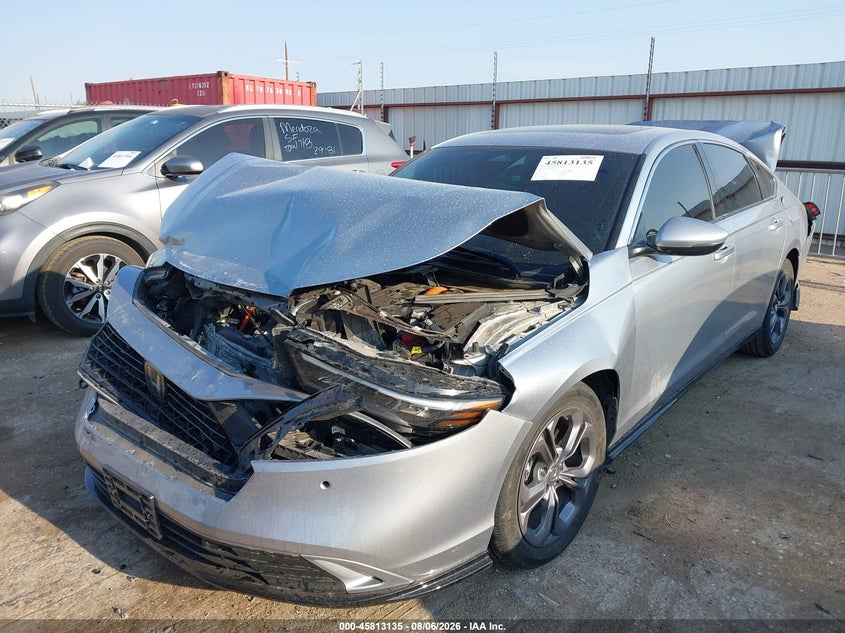 2024 Honda Accord, Удар ззаду, IAAI, VIN 1HGCY2F65RA061012 — фото 2
