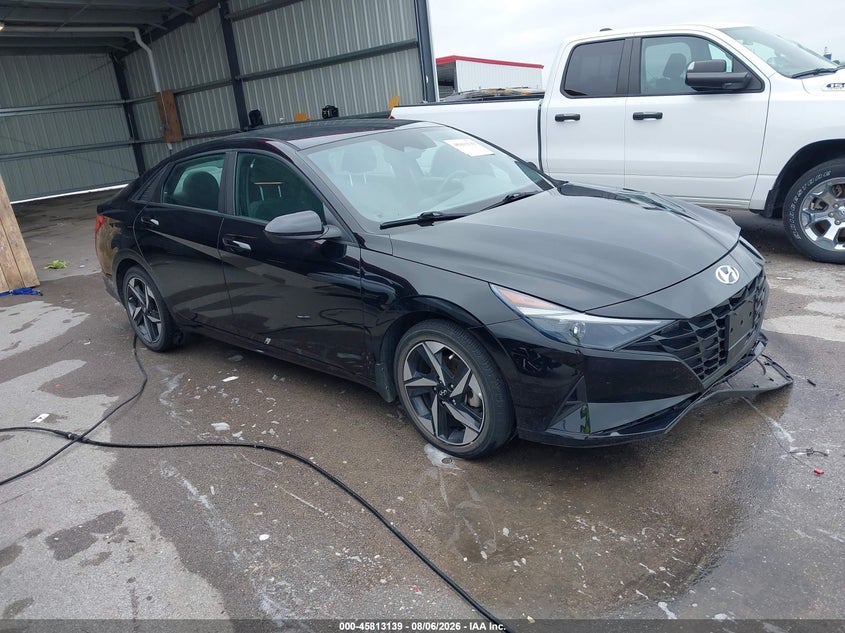 Vin: kmhls4ag6pu558671, lot: 46311985, hyundai elantra sel 2023 img_1