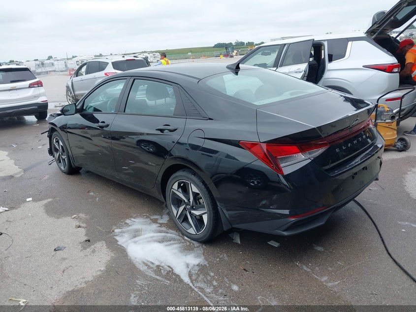 Vin: kmhls4ag6pu558671, lot: 46311985, hyundai elantra sel 20233