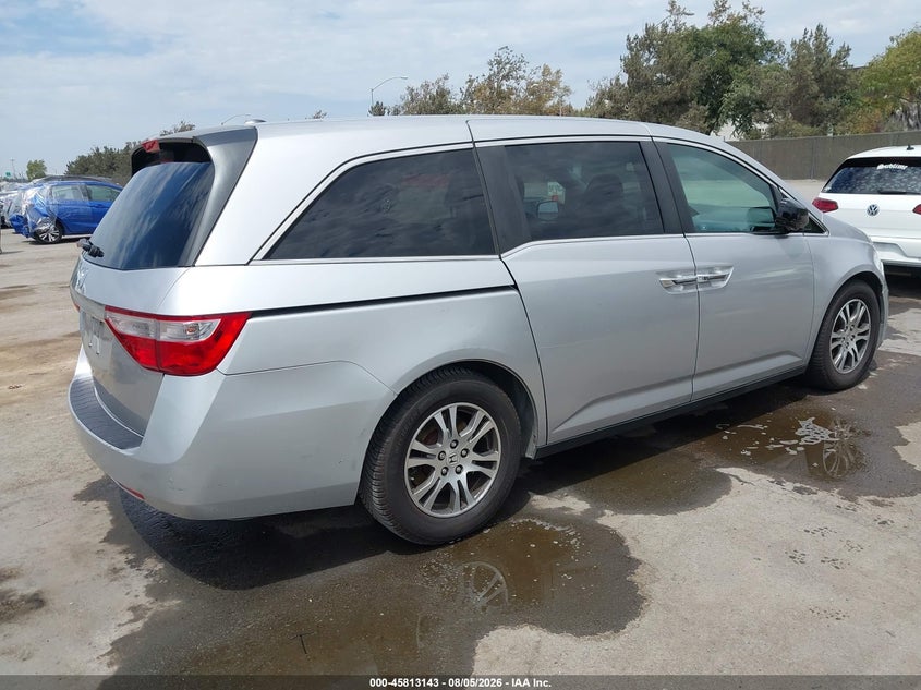 Vin: 5fnrl5h60bb104075, lot: 46311989, honda odyssey ex-l 20114