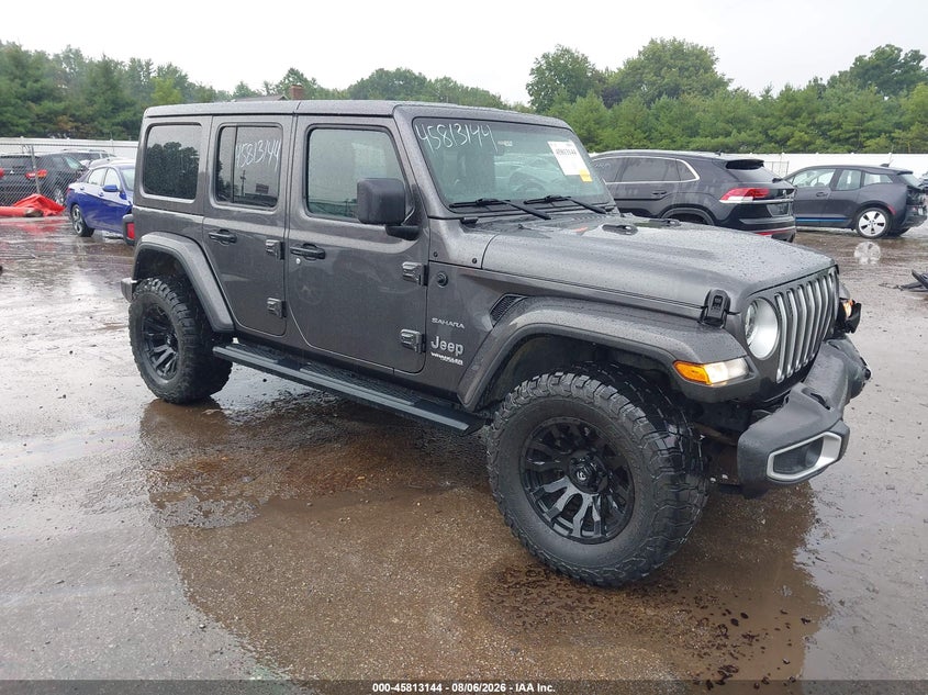 Vin: 1c4hjxen3nw126144, lot: 46311990, jeep wrangler unlimited sahara 4x4 2022 img_1