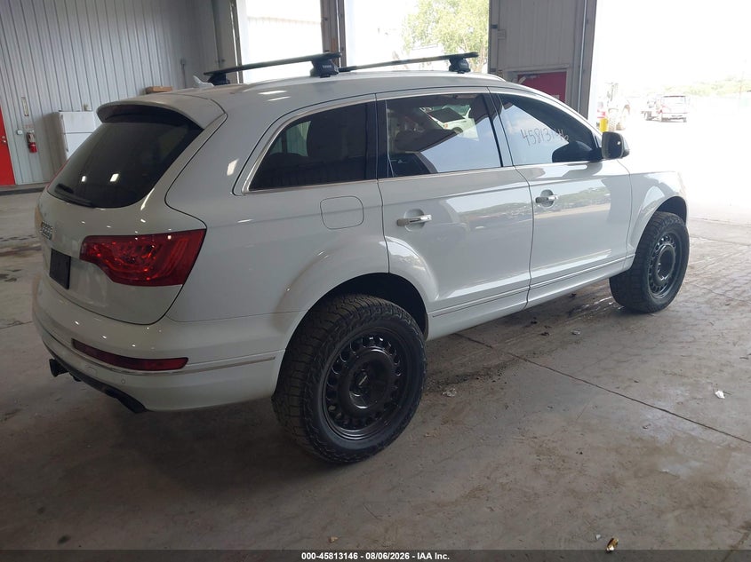 Vin: wa1lmbfe0cd007778, lot: 46311993, audi q7 3.0 tdi premium 20124