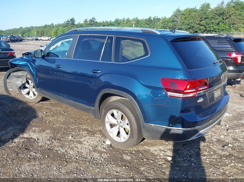 Vin: 1v2mr2ca4jc544068, lot: 46311995, volkswagen atlas 3.6l v6 sel 20183