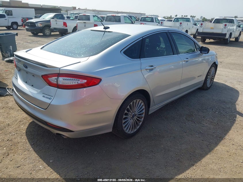 Vin: 3fa6p0ru6er365632, lot: 46312001, ford fusion hybrid titanium 20144