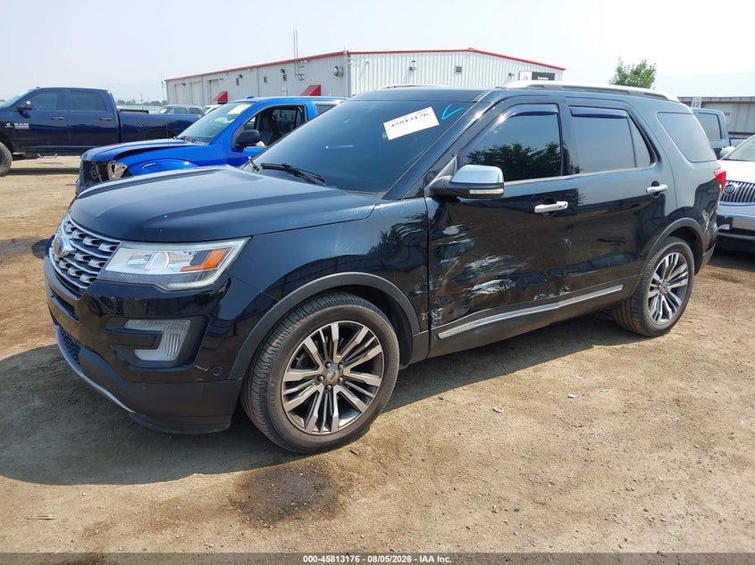Vin: 1fm5k8ht4hgc59831, lot: 46312022, ford explorer platinum 20172