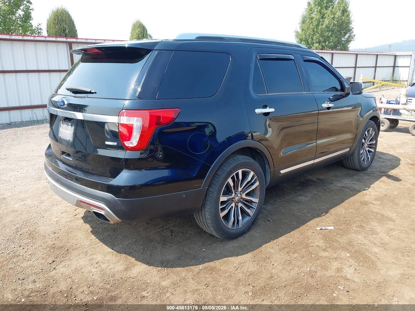 Vin: 1fm5k8ht4hgc59831, lot: 46312022, ford explorer platinum 20174