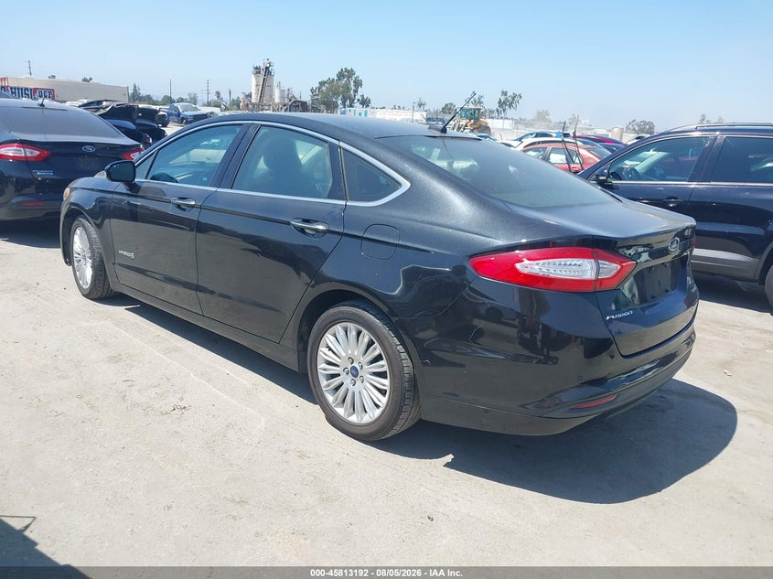 Vin: 3fa6p0lu0fr264385, lot: 46312038, ford fusion hybrid se 20153