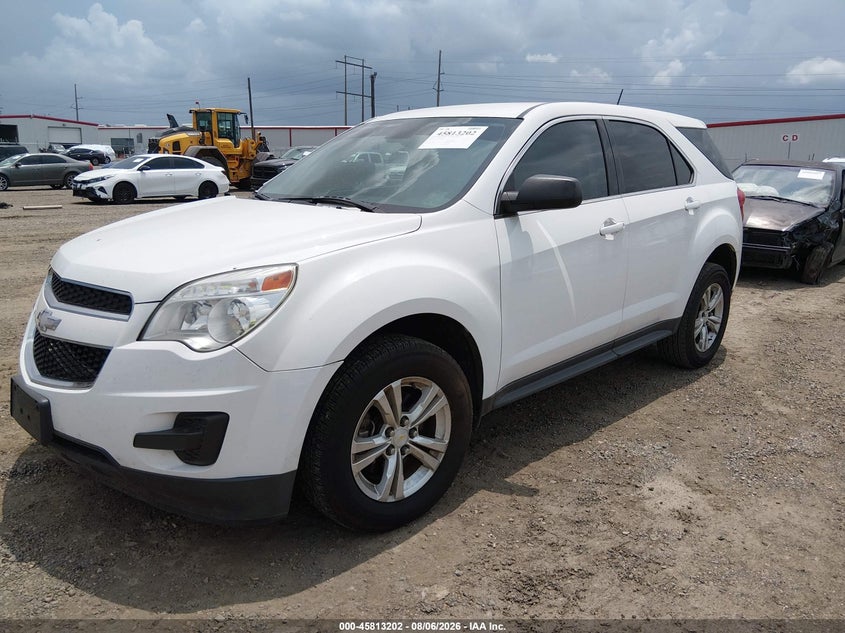 Vin: 1gnalaek1fz133129, lot: 46312048, chevrolet equinox ls 20152