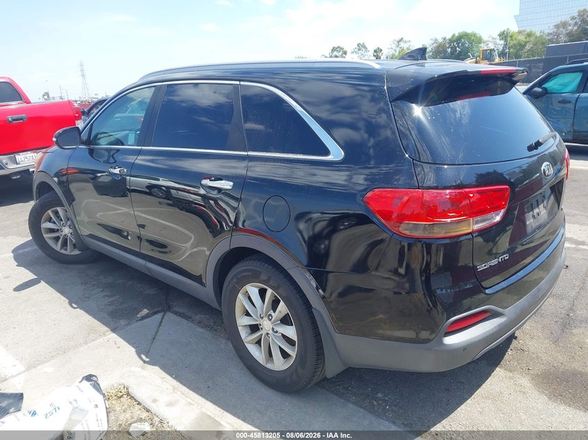 Vin: 5xypg4a34hg266685, lot: 46312051, kia sorento 2.4l lx 20173