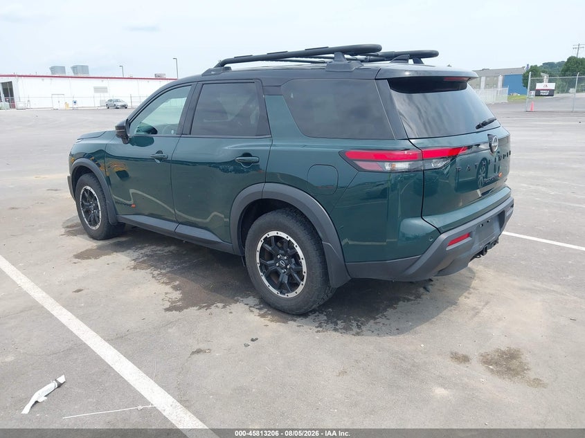 Vin: 5n1dr3bd2pc275561, lot: 46312052, nissan pathfinder rock creek 4wd 20233