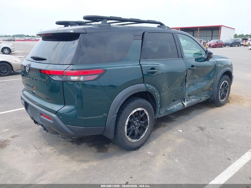 Vin: 5n1dr3bd2pc275561, lot: 46312052, nissan pathfinder rock creek 4wd 20234