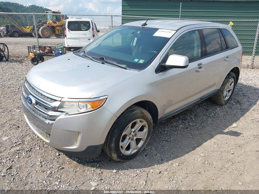 Vin: 2fmdk4jc0bba76259, lot: 46312053, ford edge sel 20112