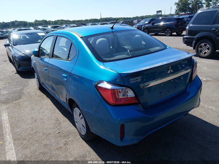 Vin: ml32fufj3mhf00715, lot: 46312062, mitsubishi mirage g4 carbonite edition/es/le 20213