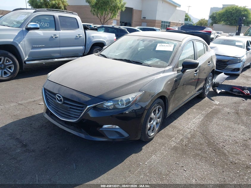 Vin: 3mzbm1u72fm217370, lot: 46312067, mazda mazda3 i sport 20152