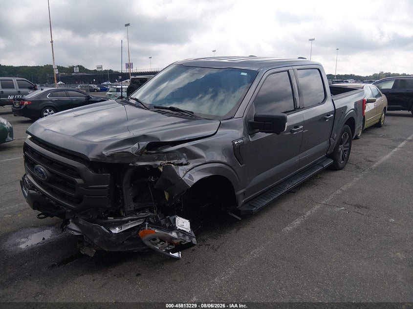 Vin: 1ftfw1e88pfb55268, lot: 46312075, ford f-150 xlt 20232