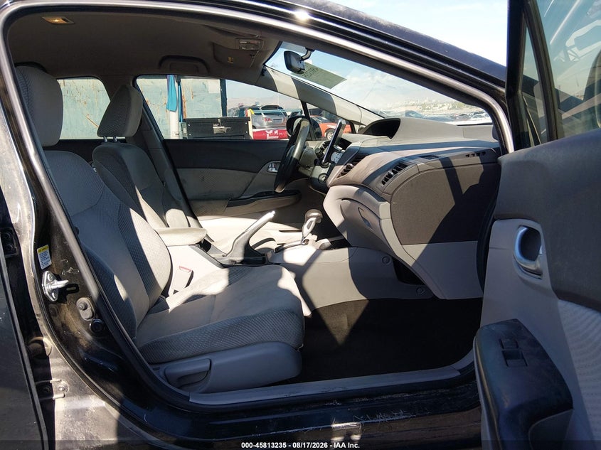 2012 HONDA CIVIC HYBRID auction photo 5