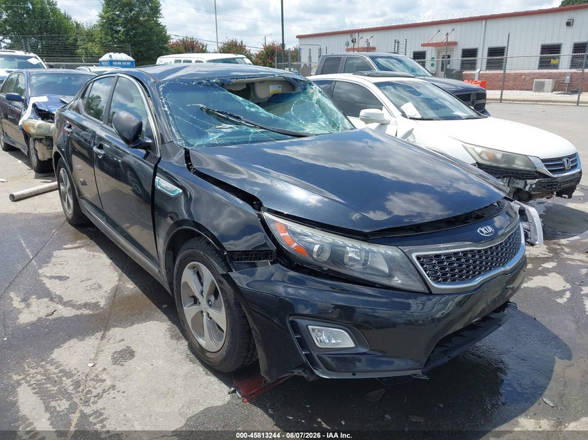 Vin: knagm4ad3e5075729, lot: 46312090, kia optima hybrid lx 2014 img_1