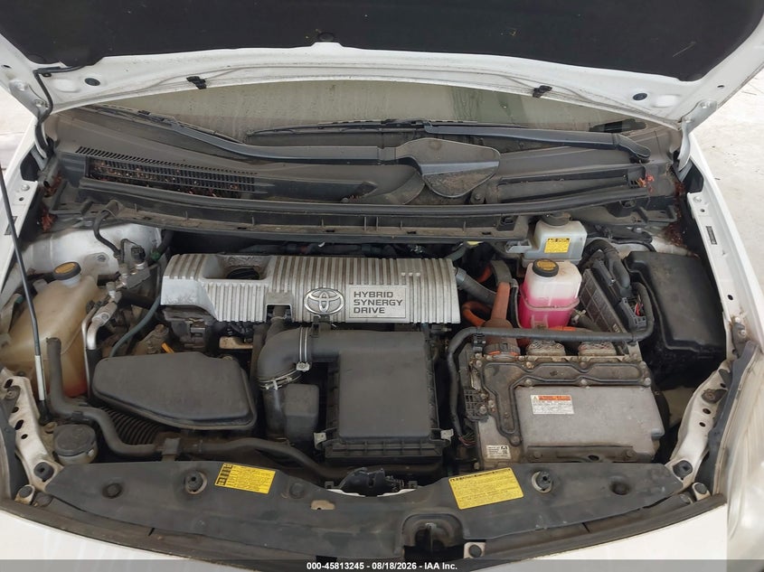 2011 TOYOTA PRIUS HATCHBACK 1.8L I-4 DOHC, VVT, 98HP