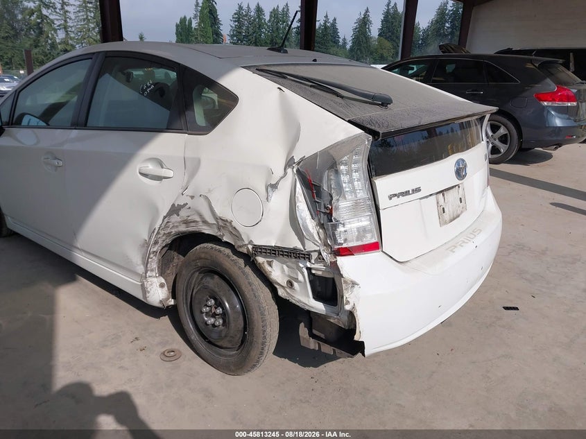 2011 TOYOTA PRIUS HATCHBACK 1.8L I-4 DOHC, VVT, 98HP