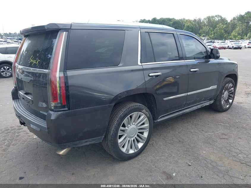 Vin: 1gys4dkj5gr341016, lot: 46312092, cadillac escalade platinum 20164