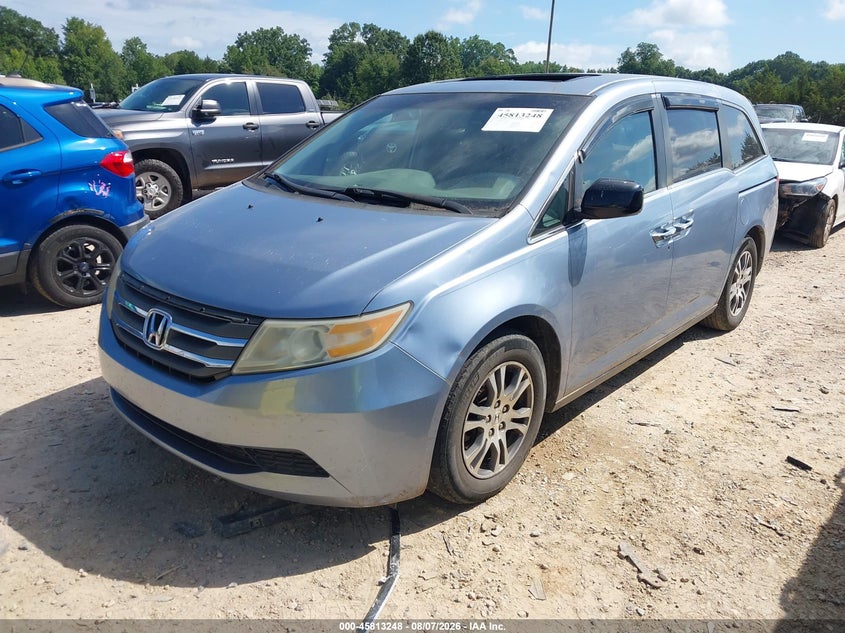 Vin: 5fnrl5h68db017737, lot: 46312094, honda odyssey ex-l 20132