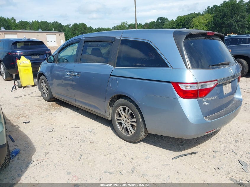 Vin: 5fnrl5h68db017737, lot: 46312094, honda odyssey ex-l 20133