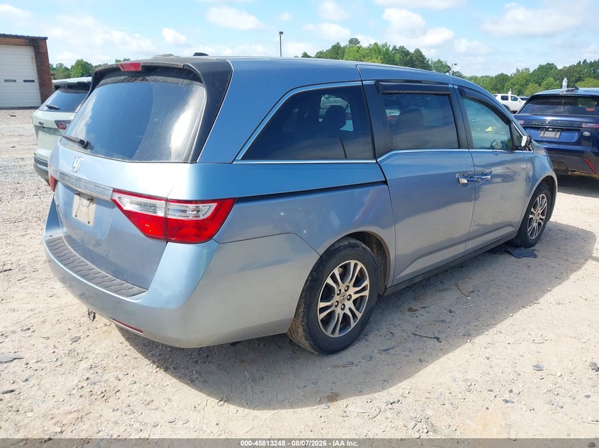 Vin: 5fnrl5h68db017737, lot: 46312094, honda odyssey ex-l 20134
