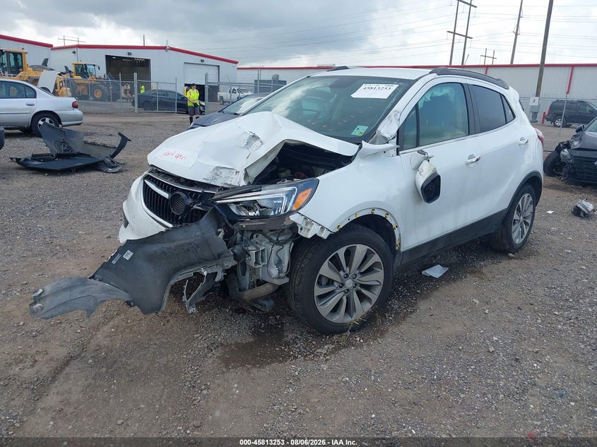 Vin: kl4cjasbxjb717245, lot: 46312099, buick encore preferred 20182