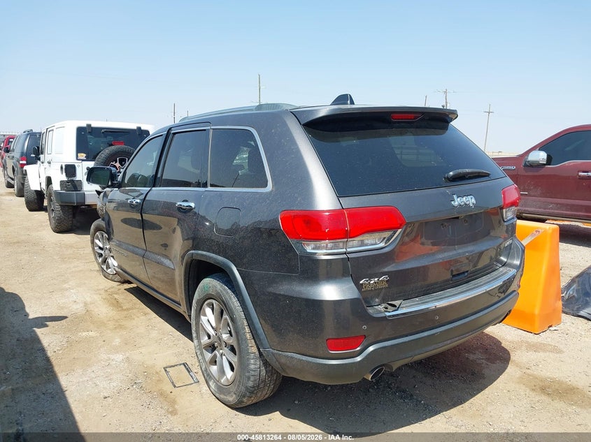 Vin: 1c4rjfbg5ec220712, lot: 46312110, jeep grand cherokee limited 20143