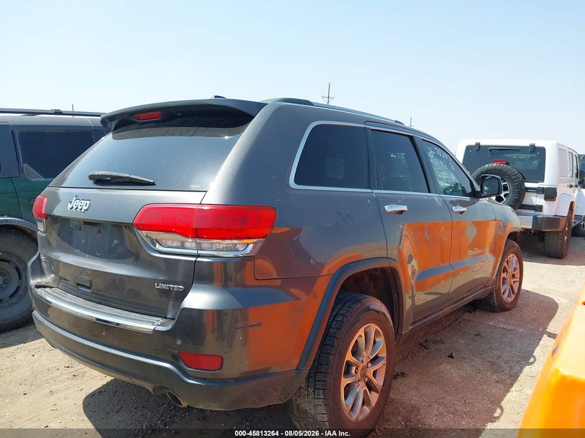 Vin: 1c4rjfbg5ec220712, lot: 46312110, jeep grand cherokee limited 20144