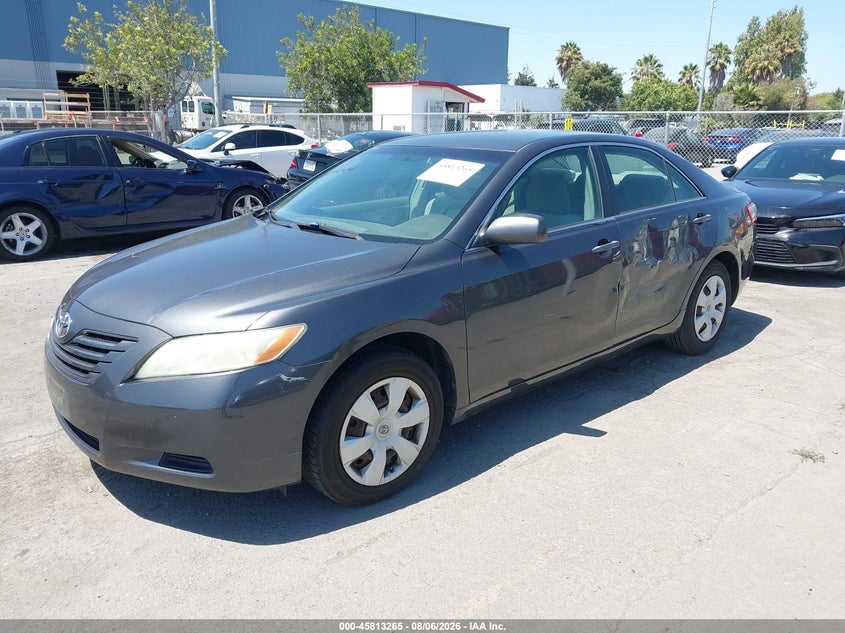 2007 Toyota Camry, Left Side, IAAI, VIN 4T1BE46K27U504736 — photo 2