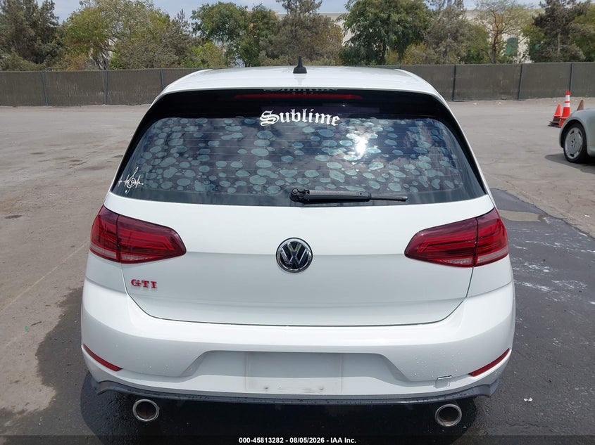 VOLKSWAGEN GOLF GTI 2020 VIN 3VW6T7AU8LM002654