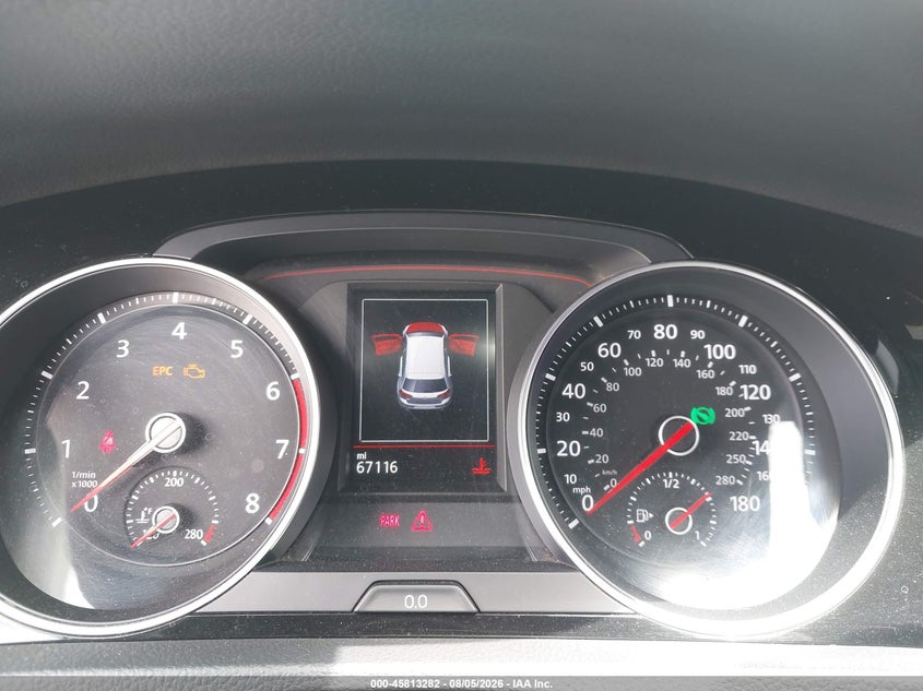 VOLKSWAGEN GOLF GTI 2020 VIN 3VW6T7AU8LM002654