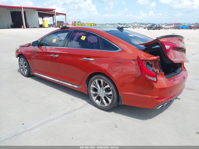 Vin: 5npe34ab5fh128329, lot: 46312131, hyundai sonata limited 2.0t 20153