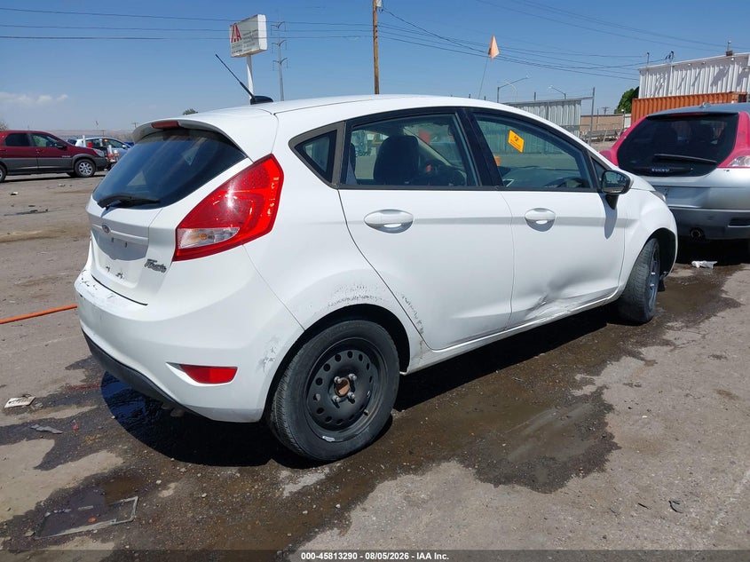 Vin: 3fadp4ej0cm117252, lot: 46312136, ford fiesta se 20124