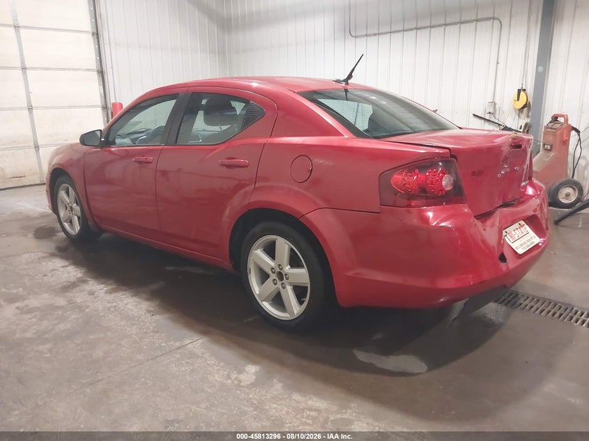 Vin: 1c3cdzab8dn537900, lot: 46312143, dodge avenger se 20133