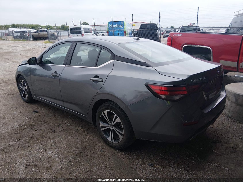Vin: 3n1ab8cv2ny256984, lot: 46312157, nissan sentra sv xtronic cvt 20223