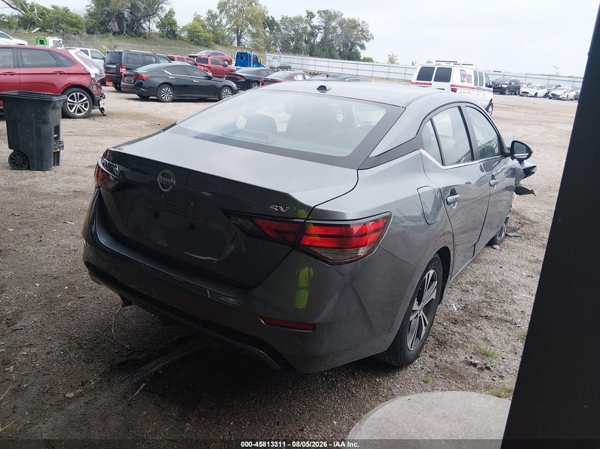 Vin: 3n1ab8cv2ny256984, lot: 46312157, nissan sentra sv xtronic cvt 20224