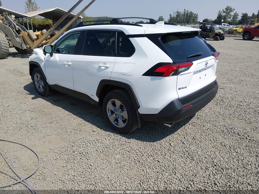 Vin: jtmrwrfv0sd339298, lot: 46312168, toyota rav4 hybrid xle 20253